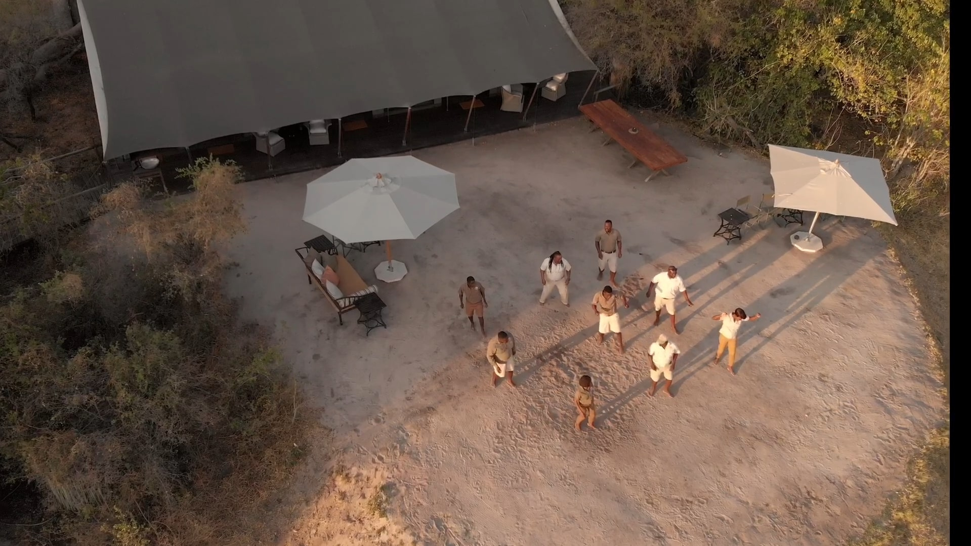 Botswana Machaba Camp Jerusalema Challenge Senic