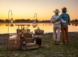 Machaba Gomoti Experience Safari Sunset Drinks Mvr 004