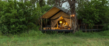 Botswana Gomoti Plains Tent