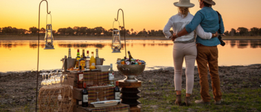 Machaba Safaris   Botswana   Gomoti Plains   Sundowners
