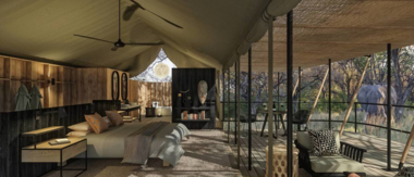 Botswana Kiri Camp Tent Interior