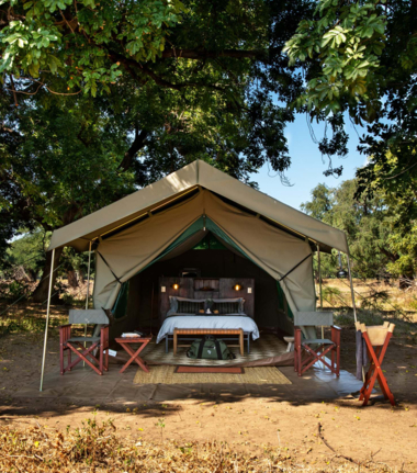 Machaba   Zimbabwe   Mana River Camp   Tent