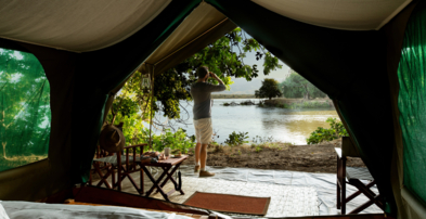 Machaba Zimbabwe Mana River Room Wake Up Overlooking Zambezi River