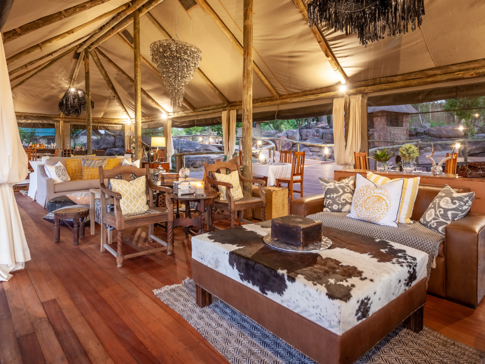 Zimbabwe   Hwange   National   Park   Deteema Springs   Main Lounge Area   Image 2