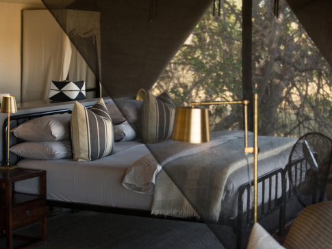Machaba Botswana Okavango Delta Little Machaba Camp Bedroom 2018