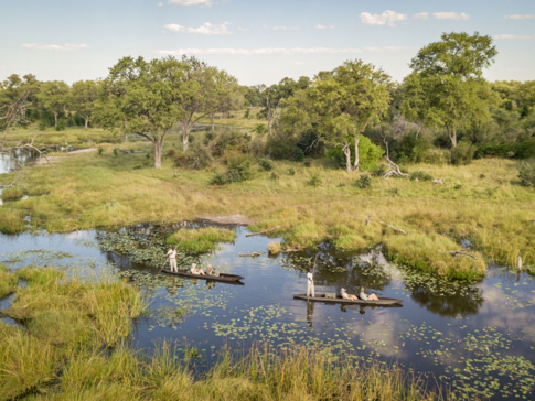 Machaba Botswana Zimbabwe Ultimate Safari Destination Canoe Safari Scenic