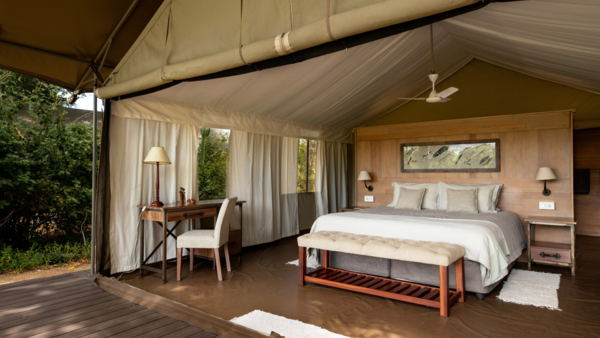 Machaba Zimbabwe Mana Pools Ingwe Pan Interior Room View