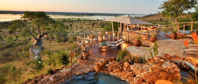 Botswana Ngoma Safari Lodge View
