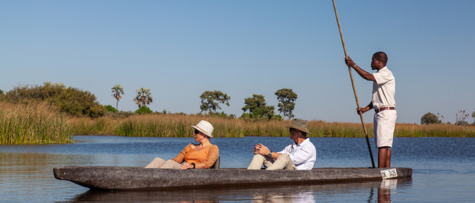 Botswana Okavango Gomoti Sightings July 2021 Mokoro