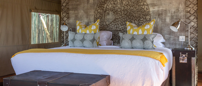 Zimbabwe   Hwange   National   Park   Deteema Springs   Bedroom Large   Pangolin Details